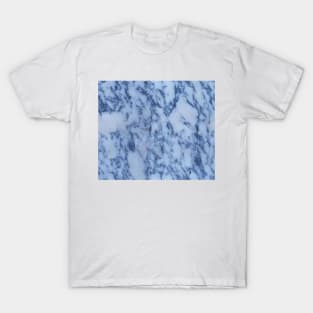 Hamptons blue marble T-Shirt